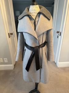 Mackage Women's Grey Coat, Size Small 