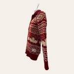 Hudson Bay Womens XS Official Canada Olympics Lambswool Zip Sweater VTG