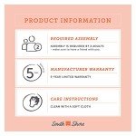 South Shore Furniture Step One 5-Drawer Chest, Pure White.