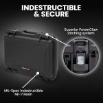 NANUK 925 Pro Photo Kit – Waterproof Travel Camera Hard Case with Padded Dividers & Lid Organizer, 18.7” x 14.8” x 7”, Dustproof & Impact-Resistant Airline Carry-On Approved – Black