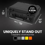 NANUK 925 Pro Photo Kit – Waterproof Travel Camera Hard Case with Padded Dividers & Lid Organizer, 18.7” x 14.8” x 7”, Dustproof & Impact-Resistant Airline Carry-On Approved – Black