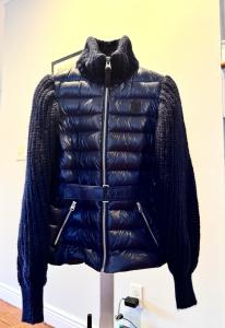 MACKAGE DOWN Jacket  with wool-mohair sleeves S women