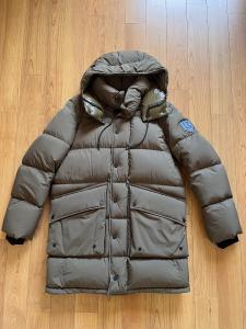 Rudsak Kenzie Unisex Down Puffer - Light Olive - Size 4 / Mens L - MSRP $845