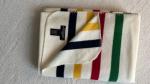 NEW Hudson's Bay Company  Canada classic Striped 50 x 78 Throw  Blanket 
