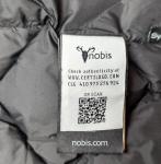 Nobis Martin Men's Black Hooded Down Filled Jacket/Parka size L/G