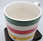 Hudson's Bay Company Stripes Mug 14.5 oz Stoneware "New"