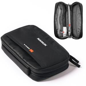 NANUK N-Cubik T1 Camera Bag Insert – Compact Water-Resistant Pouch – Shockproof Protective Camera Insert for Backpack – Perfect for Accessories & Gear (10” x 6.3” x 2”)