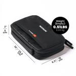 NANUK N-Cubik T1 Camera Bag Insert – Compact Water-Resistant Pouch – Shockproof Protective Camera Insert for Backpack – Perfect for Accessories & Gear (10” x 6.3” x 2”)