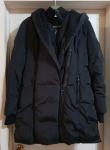 ATELIER NOIR BY RUDSAK BLACK  DOWN PUFFER COAT PARKA SIZE XXL CABLE KNIT HOOD