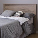 South Shore Furniture Fynn Headboard, Full, Rustik Oak