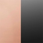 South Shore Furniture South Shore Maliza Bar Cart, Rose Gold and Smoked Glass