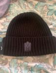 MACKAGE Jude Hand-Knit Logo Beanie with Ribbed Cuff