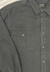 Filson Kodiak Chamois Shirt 20067694 Solid Button Up Dark Navy Blue Soft Thick