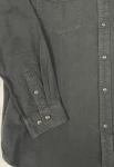Filson Kodiak Chamois Shirt 20067694 Solid Button Up Dark Navy Blue Soft Thick