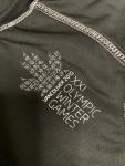 Whistler Vancouver 2010 Winter Olympics Black Hooded Pullover. Long Sleeve -M