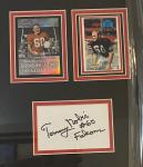 Tommy Nobis Custom Framed One-Of-A-Kind Ensamble. Signed Cut. S I