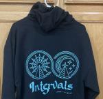 Intervals Metal Band Canadian Graphic Black Pullover Hoodie Unisex Size XL