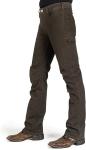 Dovetail Workwear DX Bootcut Cargo Pants for Women, Dark Kodiak Canvas, Size 10