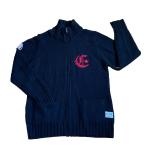 Hudsons Bay Team  Canada Knit Cardigan Sweater Black & Red Mens Womens Hockey Sm