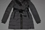 AUTHENTIC RUDSAK WOMENS MODA DOWN PUFFER COAT FUR GREY ELEPHANT  ALL SIZES