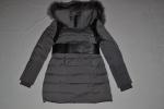 AUTHENTIC RUDSAK WOMENS MODA DOWN PUFFER COAT FUR GREY ELEPHANT  ALL SIZES