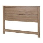 South Shore Furniture Fynn Headboard, Full, Rustik Oak