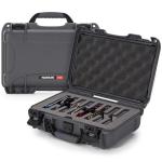 NANUK Outdoor Series 909 Lightweight NK-7 Resin Waterproof Protective Case with Foam Insert for 8 Knives, Graphite