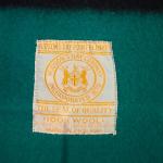 Hudson’s Bay Point Green 100% Wool Black Stripe Vintage Blanket 63”x80”