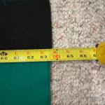 Hudson’s Bay Point Green 100% Wool Black Stripe Vintage Blanket 63”x80”