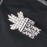 Whistler Vancouver Olympics Black Hooded Pullover. Long Sleeve Winter Olympic M