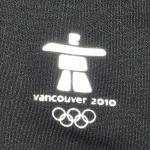 Whistler Vancouver Olympics Black Hooded Pullover. Long Sleeve Winter Olympic M