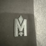 Mackage COLLIN-R Nano DownMixedMedia Bomber Jacket Men  MSRP $590 Black Medium M