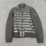 Mackage COLLIN-R Nano DownMixedMedia Bomber Jacket Men  MSRP $590 Black Medium M