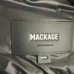 Mackage COLLIN-R Nano DownMixedMedia Bomber Jacket Men  MSRP $590 Black Medium M