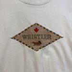 VTG Whistler Canada Sweatshirt Mens XL Embroidered Tan Sweater Made in Can 90s