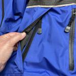 Kodiak British Columbia Jacket Mens L Blue Wind Waterproof Shearwater Resort