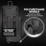 NANUK 965 Pro Photo Kit - Waterproof Travel Camera Hard Case with Padded Dividers and Wheels, 32.5” x 21” x 15.8”, Dustproof and Impact-Resistant, Ideal for Heavy Loads - Black