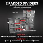 NANUK 965 Pro Photo Kit - Waterproof Travel Camera Hard Case with Padded Dividers and Wheels, 32.5” x 21” x 15.8”, Dustproof and Impact-Resistant, Ideal for Heavy Loads - Black