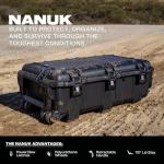 NANUK 965 Pro Photo Kit - Waterproof Travel Camera Hard Case with Padded Dividers and Wheels, 32.5” x 21” x 15.8”, Dustproof and Impact-Resistant, Ideal for Heavy Loads - Black