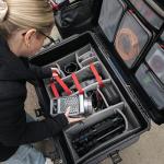 NANUK 965 Pro Photo Kit - Waterproof Travel Camera Hard Case with Padded Dividers and Wheels, 32.5” x 21” x 15.8”, Dustproof and Impact-Resistant, Ideal for Heavy Loads - Black