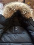 Never Worn Nobis Canada Brand Kalvin Men’s Parka in Black with Premium Duck Down