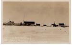 RPPC Hudson's Bay Company in Moose Factory Ontario Vtg ON Photo Postcard c1950