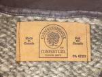 Vtg Canadian Sweater Co Cowichan Wool Zip Jacket Men’s L Deer Canada