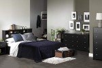South Shore Furniture Vito Collection, 5-Drawer Chest, Black