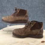Kodiak Boots Mens 10 Maltby Chukka Brown Lace Up Comfort Round Toe Ankle Top
