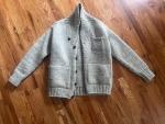 Csc Co., Canada Cowichan Sweater J.Crew Cardigan M Size Grey wool 
