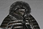 AUTHENTIC RUDSAK WOMENS MELODIC LONG DOWN PUFFER COAT FUR METALLIC  ALL SIZES