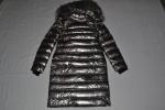 AUTHENTIC RUDSAK WOMENS MELODIC LONG DOWN PUFFER COAT FUR METALLIC  ALL SIZES