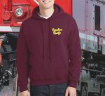 Canadian Pacific (CP) "1950' Style Script" - 50/50 Cotton/Polyester Adult Hoodie