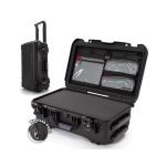NANUK 935 Hard Case with Cubed Foam and Lid Organizer – Waterproof Protective Equipment Case with Wheels, 22” x 14” x 9” – Dustproof, Airline Carry-On Approved – Black